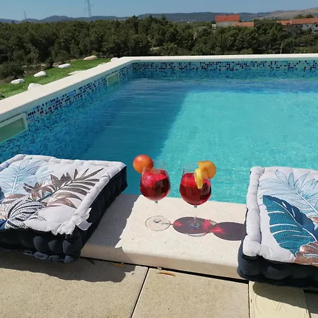 Villa Scolopax Rusticola Skradin With Heated Pool Exterior photo